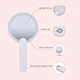 Round Foldable Cosmetic Mirror